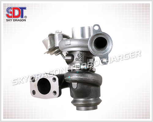 ST-M143 TD02 The main Supplier Turbocharger For Fiat Scudo 1.6D Multijet Turbo 49173-07508 N0 with the Engine