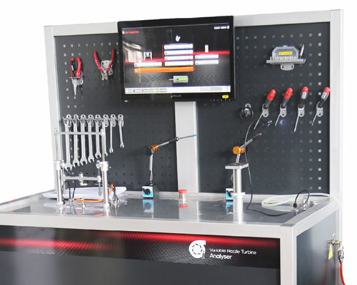 complete turbocharger flow calibration machine
