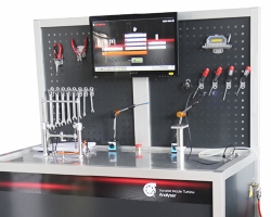 complete turbocharger flow calibration machine