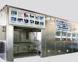 Double-layer fully automatic ultrasonic cleaning machine